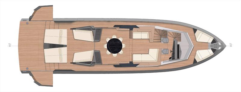 wallywhy100 main deck - photo © Wally Yachts