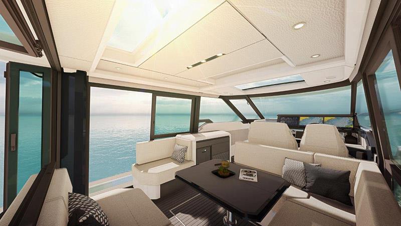 Saxdor 400 GTC photo copyright Saxdor Yachts taken at  and featuring the Power boat class