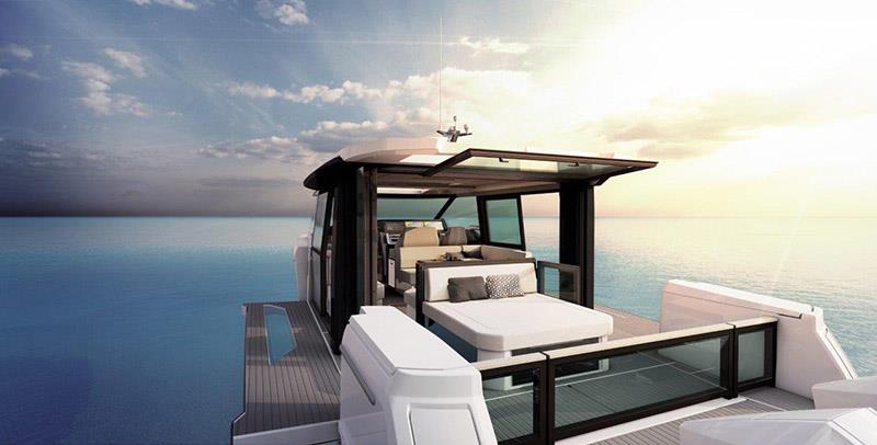 Saxdor 400 GTC - photo © Saxdor Yachts