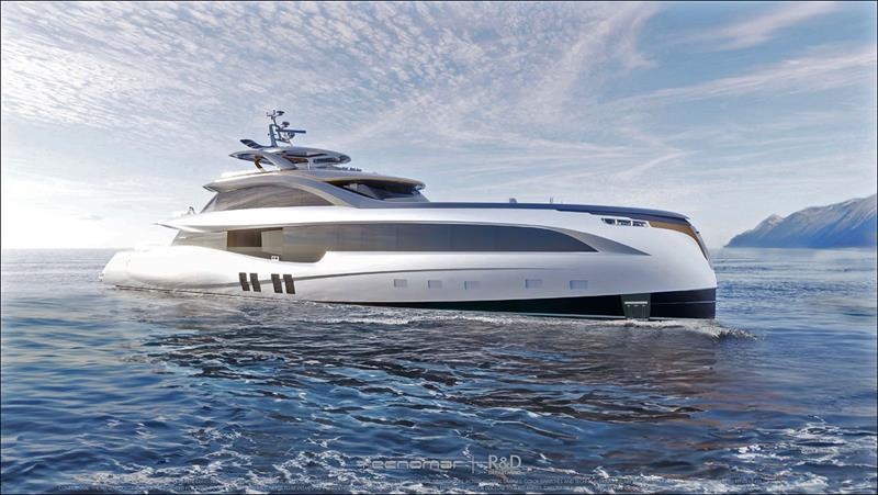 Tecnomar 46m Evo 155 photo copyright The Italian Sea Group taken at  and featuring the Power boat class