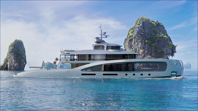 Admiral Explorer 50m Adventure photo copyright The Italian Sea Group taken at  and featuring the Power boat class