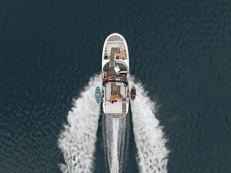 SDX 270 Surf aerial view - photo © Sea Ray
