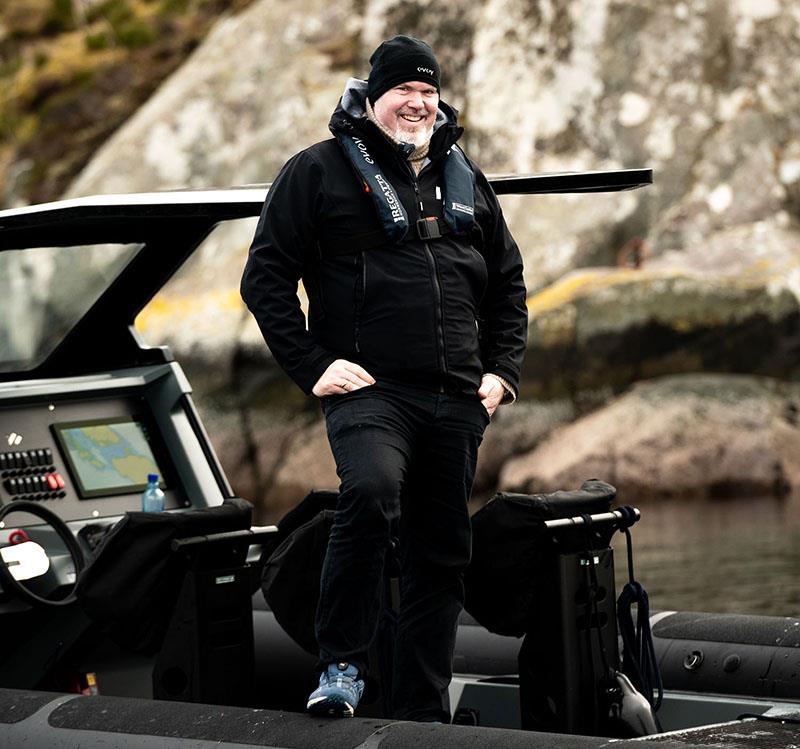 Evoy CEO Leif Stavostrand photo copyright Evoy taken at  and featuring the Power boat class