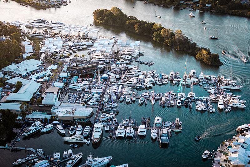 Sanctuary Cove International Boat Show (SCIBS) photo copyright Ken Roney Photography taken at  and featuring the Power boat class