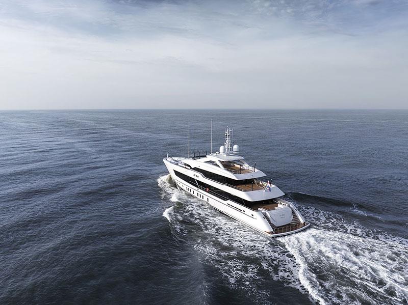 Iris Blue - photo © Heesen Yachts