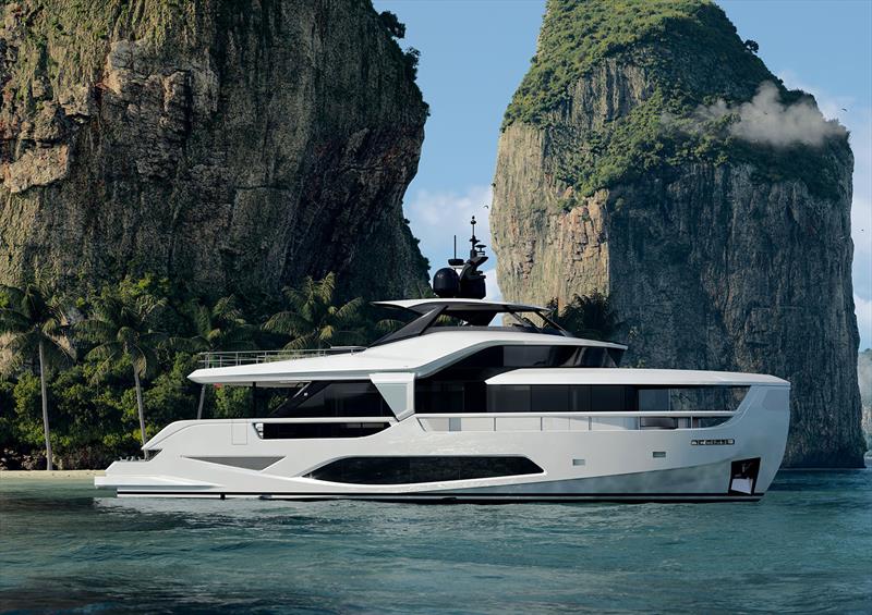 Infynito 80 - photo © Ferretti Yachts