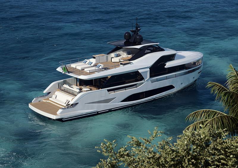 Infynito 80 - photo © Ferretti Yachts