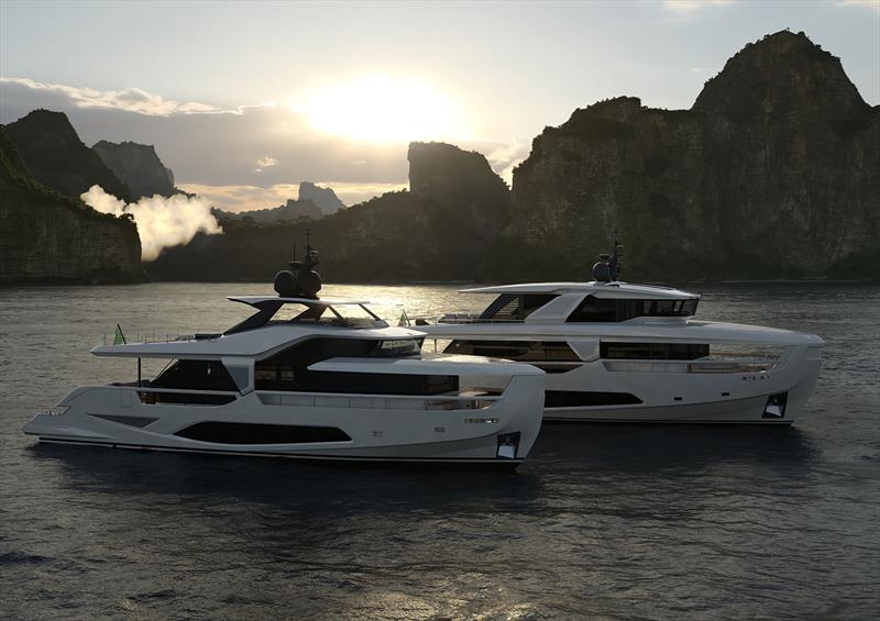 Infynito 80 - photo © Ferretti Yachts