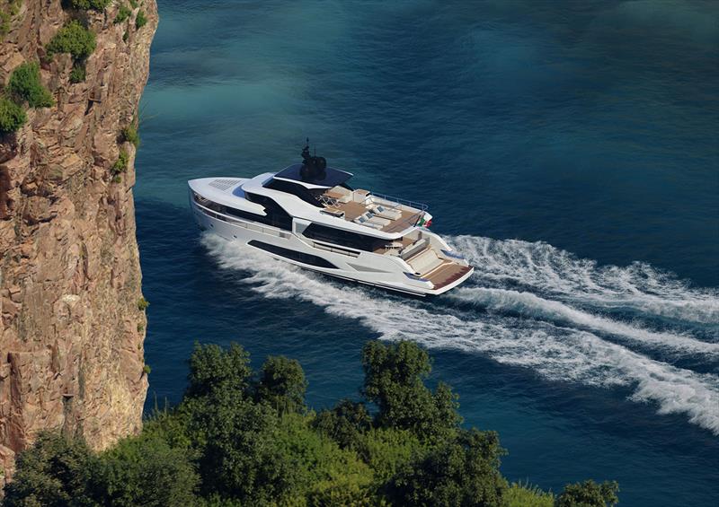 Infynito 80 - photo © Ferretti Yachts