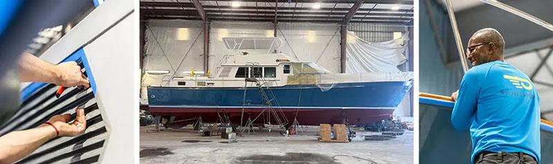 Refit dreams realized at Hinckley Yacht Services - photo © Hinckley Yachts