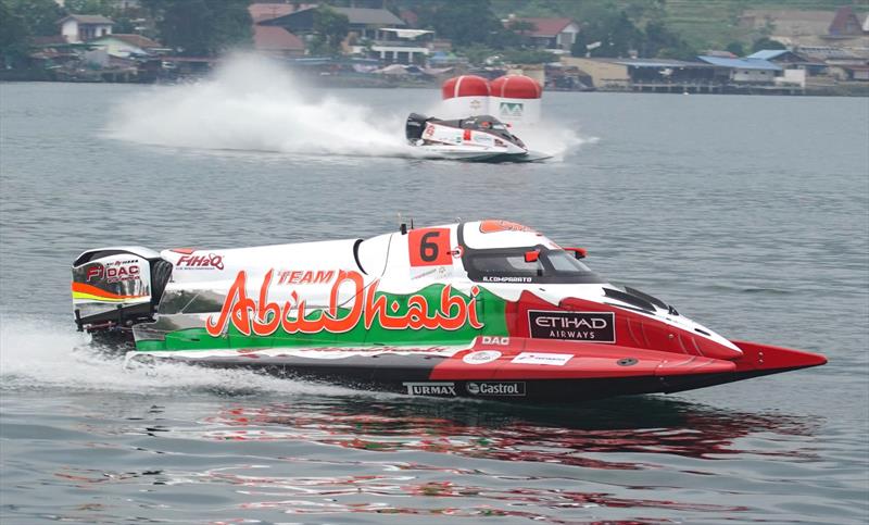 Team Abu Dhabi's Alberto Comparato photo copyright Team Abu Dhabi taken at  and featuring the Power boat class