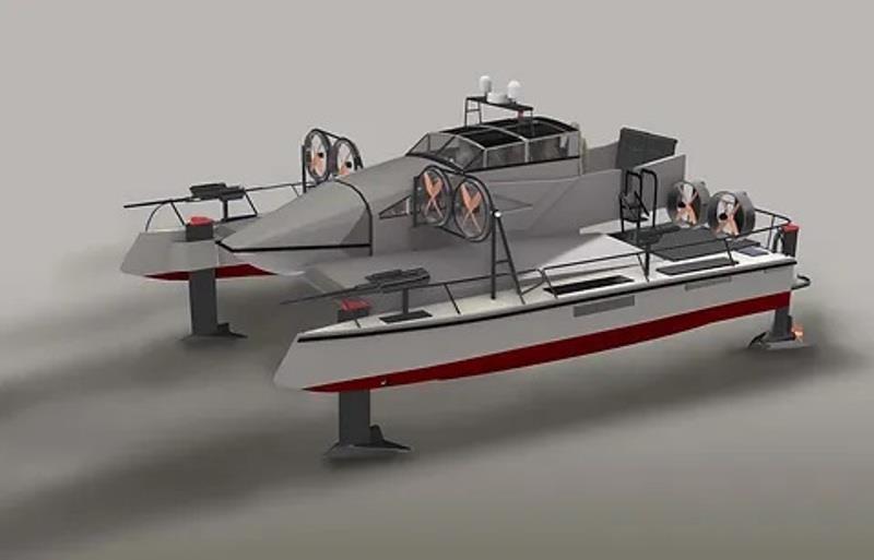 The 12M/39 ft Patrol - photo © Shannon Amphfoil