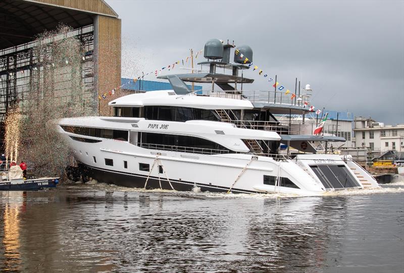 Diamond 44M M/Y `Papa Joe` launch - photo © Benetti Yachts
