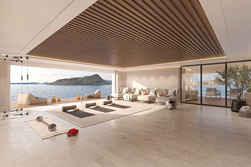 Xplorer 80 - Beach Club and Spa - photo © Damen Yachting