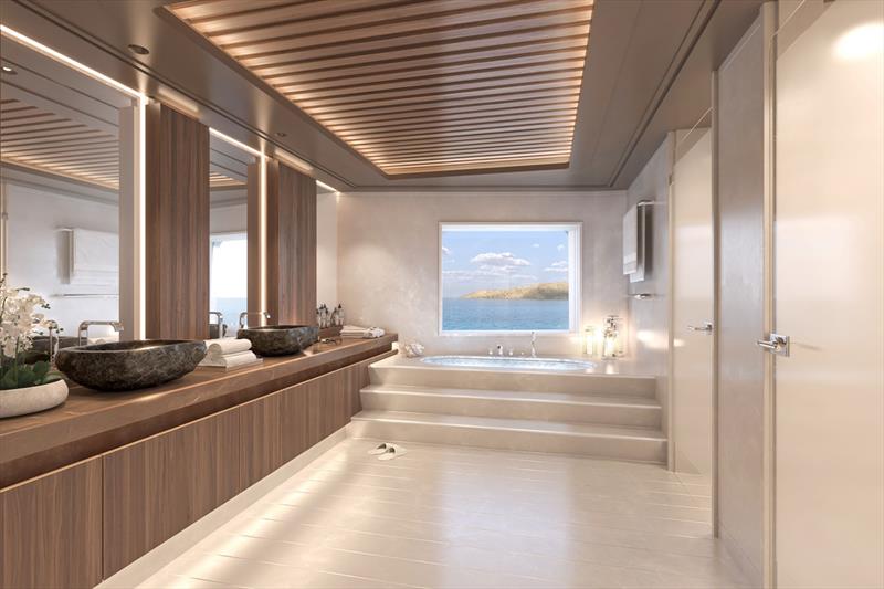 Xplorer 80 - Owner's Suite - photo © Damen Yachting