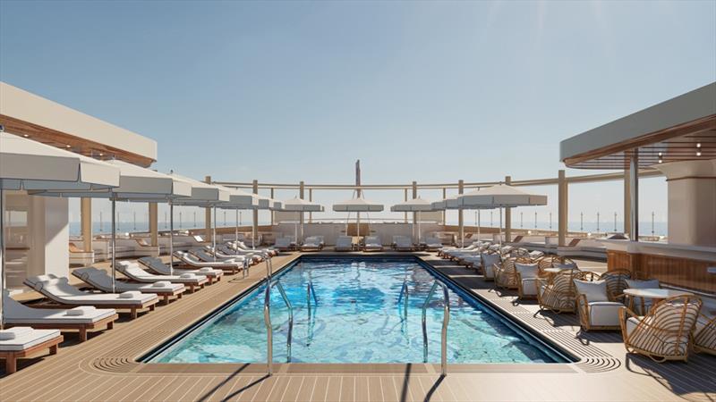 Four Seasons Yachts Pool Deck photo copyright Four Seasons Yachts taken at  and featuring the Power boat class