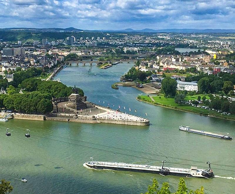 The River Rhine, one of the world's most romantic rivers, winds along for 760 miles through six countries - photo © Riviera Australia