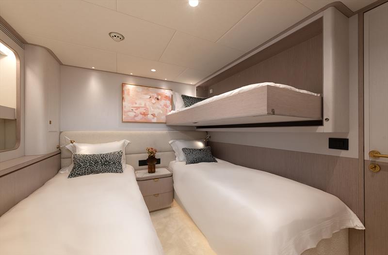 Horizon FD90 Hull 30 - Port Guest Stateroom Pullman photo copyright Horizon Yachts taken at  and featuring the Power boat class