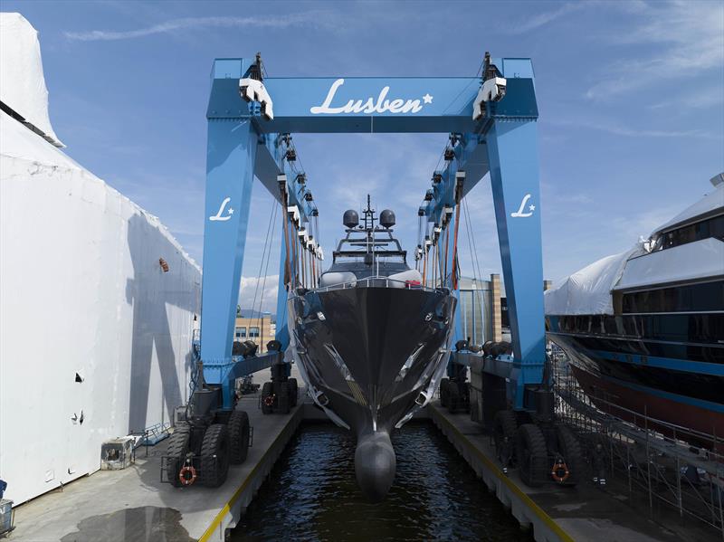 Lusben launches 42-metre Baglietto `Sofia 3`  - photo © Lusben