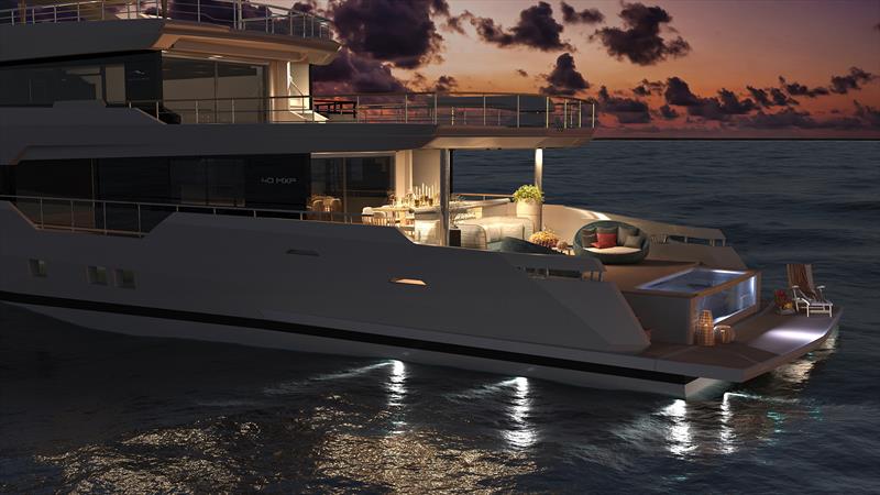 40MXP superyacht - photo © Numarine