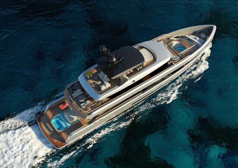 Sirena 42M superyacht - photo © Sirena Yachts