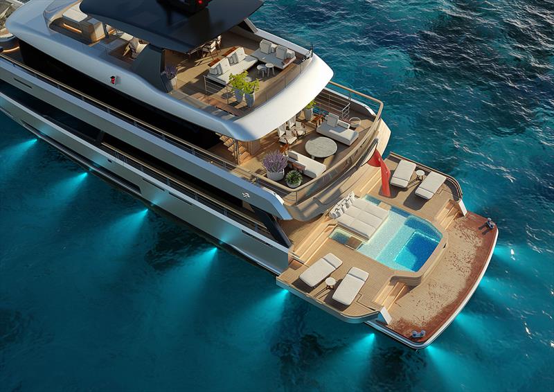 Sirena 42M superyacht - photo © Sirena Yachts