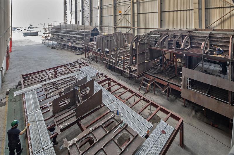Sirena 42M superyacht construction - photo © Sirena Yachts