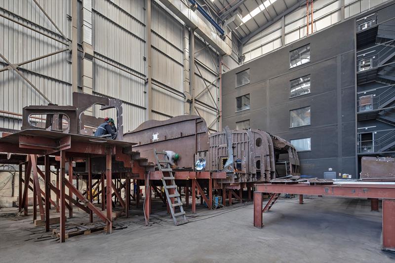 Sirena 42M superyacht construction - photo © Sirena Yachts