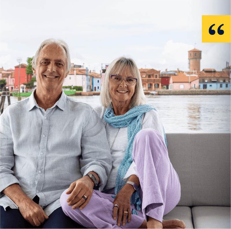 Sono and Naren photo copyright Silent-Yachts taken at  and featuring the Power boat class