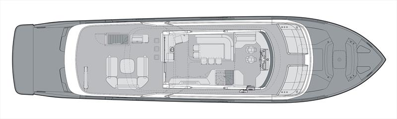 CLX99 - fly deck photo copyright CL Yachts taken at  and featuring the Power boat class