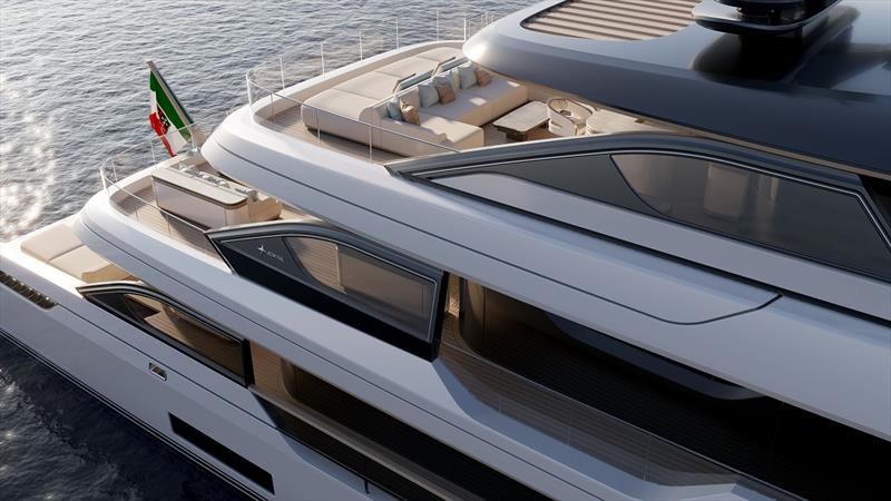 Admiral 50m superyacht - photo © The Italian Sea Group