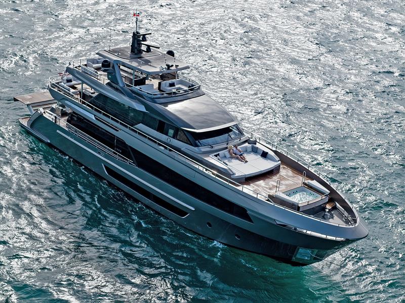 35 Meter Puro hull #1 - photo © Ocean Alexander