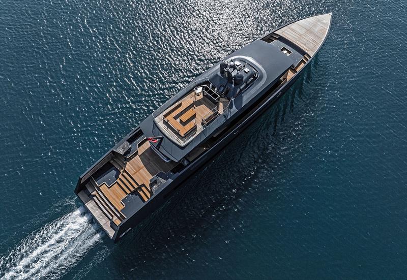 45-meter custom yacht SAN - photo © Alia Yachts