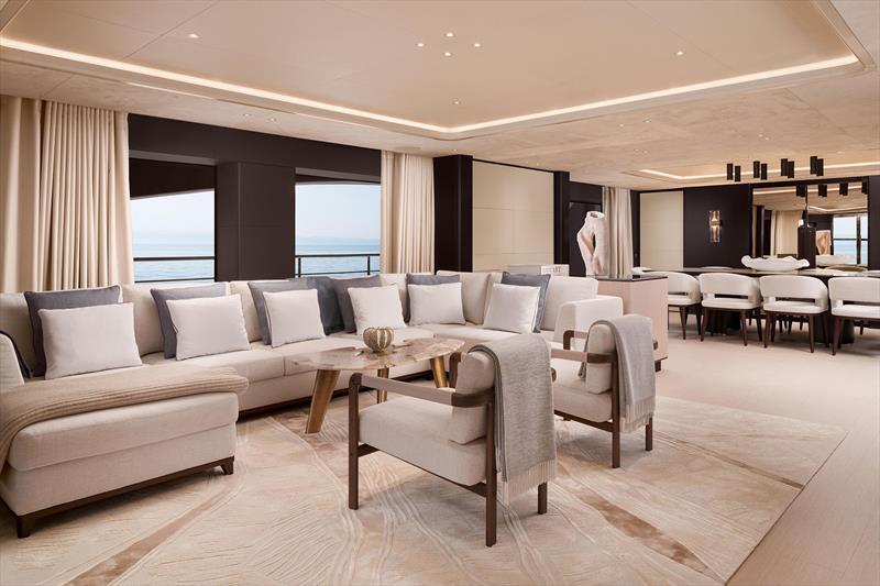 Benetti M/Y Asani, B.Now 50m - Main Salon photo copyright Vigo Jansons - Bergman Design House taken at  and featuring the Power boat class