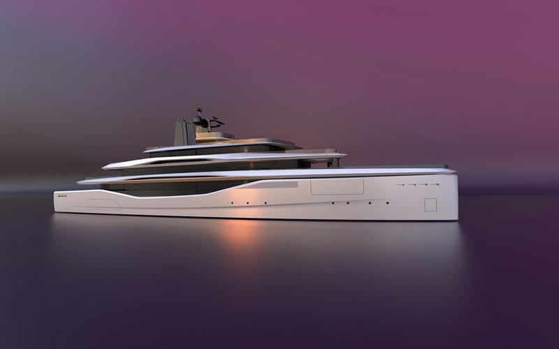 Oceanco Kairos 80 - Design by Pininfarina photo copyright Pininfarina taken at  and featuring the Power boat class