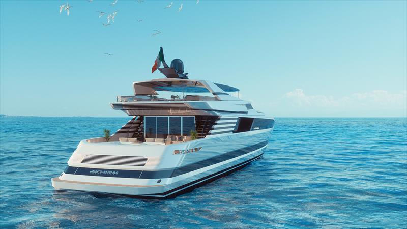 Akhir 44 photo copyright Cantieri di Pisa taken at  and featuring the Power boat class