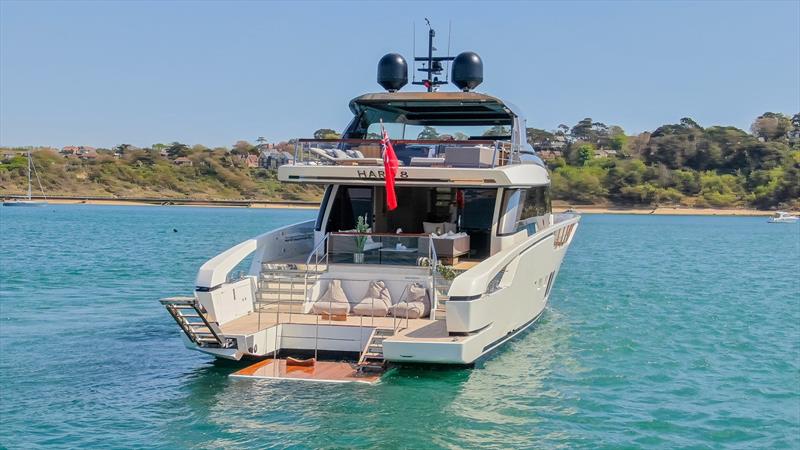 Sanlorenzo SX88 Hard 8 - photo © Sanlorenzo Yachts