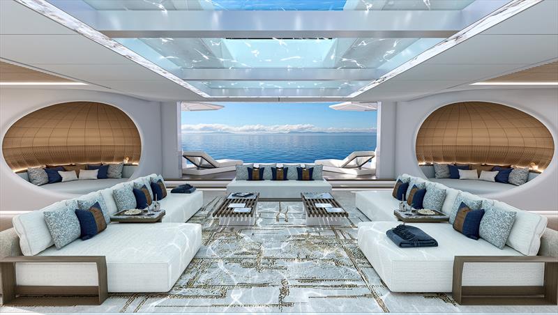Benetti Project LIFE Beach Club photo copyright Benetti taken at  and featuring the Power boat class