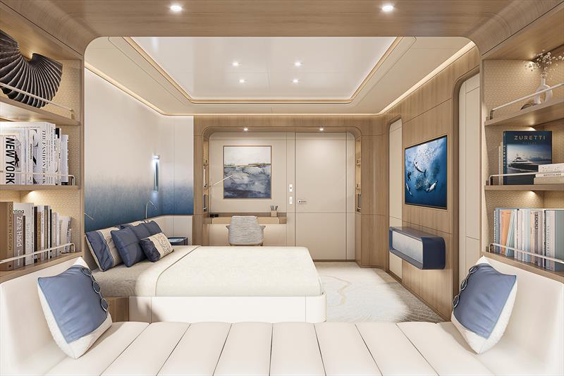 Benetti Project LIFE Guest Cabin photo copyright Benetti taken at  and featuring the Power boat class