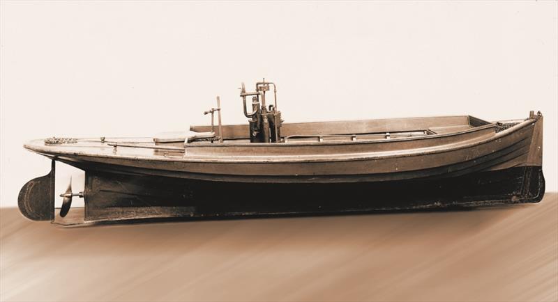 Rems (world's first motor boat) photo copyright Lürssen Yachts taken at  and featuring the Power boat class