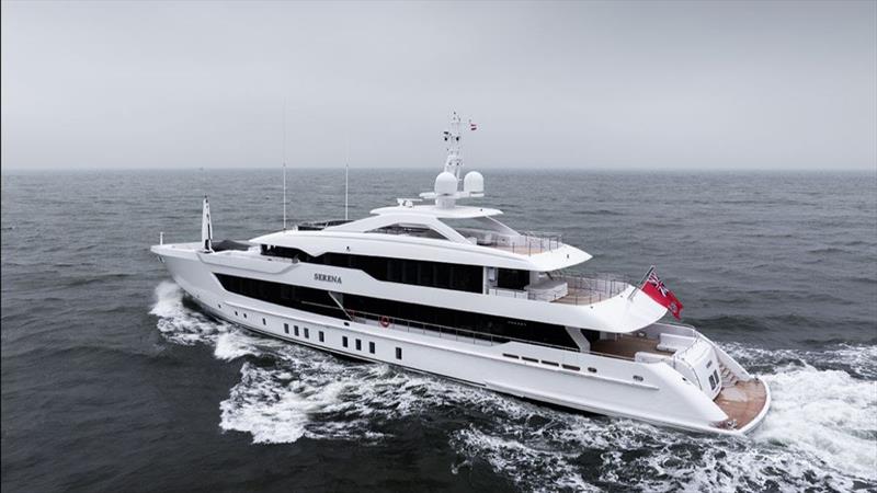 Serena - YN 20555, the 55-meter steel yacht - photo © Heesen Yachts