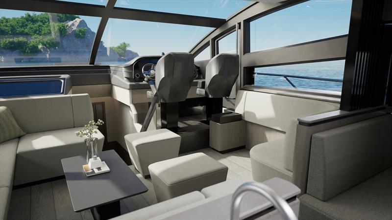 Pearl 63 Saloon - photo © Pearl Yachts