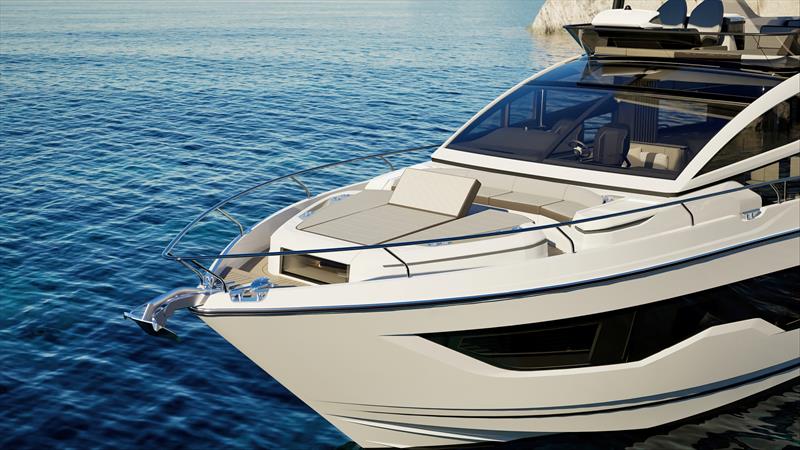 Pearl 63 Foredeck Lounge - photo © Pearl Yachts