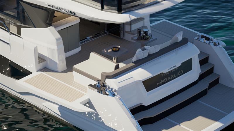 Pearl 63 Balconies - photo © Pearl Yachts