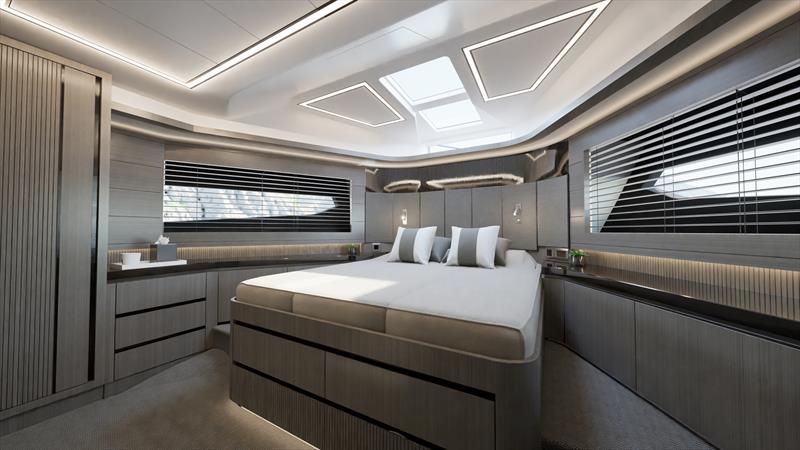 Pearl 63 Forward Cabin - photo © Pearl Yachts