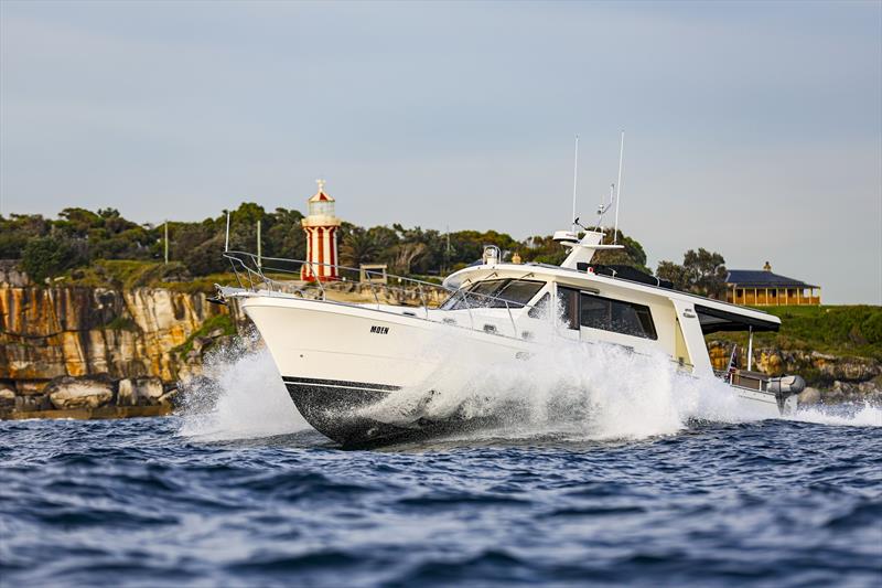 Alaska 44 photo copyright Salty Dingo taken at  and featuring the Power boat class