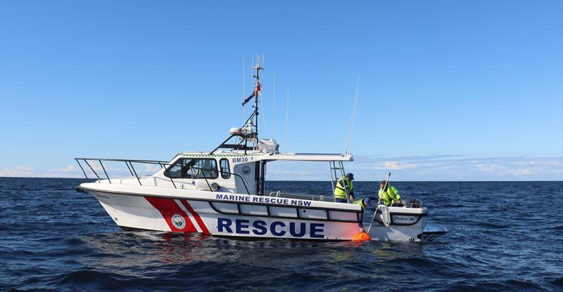 Marine Rescue NSW crews will be tasked to locate numerous objects offshore associated with the simulated on-water emergency - photo © Marine Rescue NSW