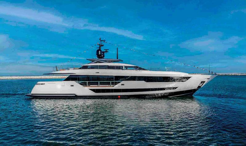 12th Custom Line 120' photo copyright Custom Line taken at  and featuring the Power boat class
