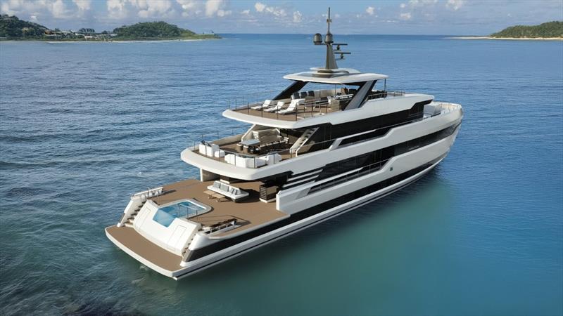 Cantieri di Pisa Custom 40m - photo © Cantieri di Pisa
