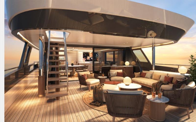 35m MY LALABE - photo © Van der Valk Shipyard